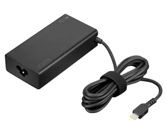 Image de Lenovo adaptateur de puissance & onduleur Intérieure 100 W Noir (4X21M37469)