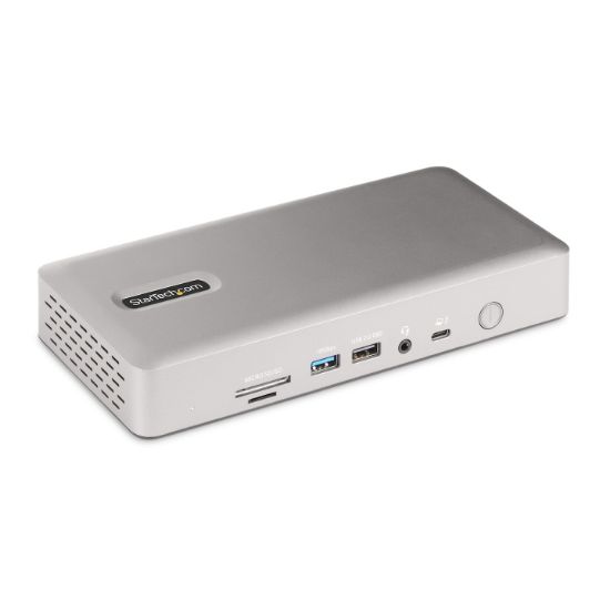 Image de StarTech.com Station d'Accueil Thunderbolt 4 pour Écrans Multiples, Docking Station/Dock pour Quadruples/Triples/Doubles Écrans - 2x HDMI/2x DisplayPort, Hub 7x USB, Et ... (132UE-TB4USB4DOCK)