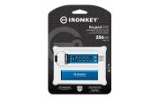 Image de Kingston Technology IronKey Keypad 200 de 256 Go, FIPS 140-3 niveau 3 (en attente), chiffrement AES-256 (IKKP200/256GB)