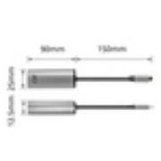 Image de ACT hub & concentrateur USB 3.2 Gen 1 (3.1 Gen 1) Type-C 2500 Mbit/s Aluminium (AC7081)