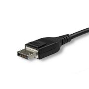 Image de StarTech.com Câble Optique Actif (AOC) DisplayPort 15 m (50ft) - Vidéo 8K 60Hz/4K 120Hz - Câble DisplayPort 1.4 à Fibre Optique - HDR10 HBR3 - Long Câble Ultra HD DP à DP pou ... (DP14MM15MAO)