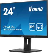 Image de iiyama ProLite écran plat de PC 60,5 cm (23.8") 1920 x 1080 pixels Full HD LED Noir (XUB2493HS-B6)