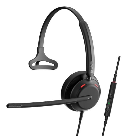 Image de EPOS IMPACT 730 Casque Avec fil Arceau Appels/Musique USB Type-C Noir (1001211)