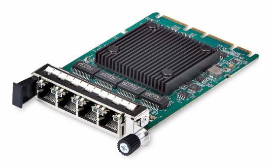 Image de StarTech.com Carte Réseau à 4 Ports RJ45 Gigabit OCP 3.0 avec Intel® I350-AM4, Carte Réseau Serveur Compatible SFF 4C+, Ethernet Multivitesse, PCIe 3.0, Transformateu ... (OR41GI-NETWORK-CARD)