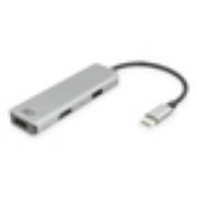 Image de ACT Adaptateur multiport USB-C 4K pour 2 moniteurs HDMI, port de données USB-A (AC7013)