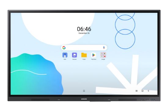 Image de Samsung WA65D tableau blanc interactif 165,1 cm (65") 3840 x 2160 pixels Écran tactile Gris (LH65WADWLGCXEN)