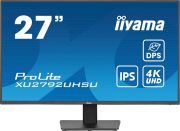 Image de iiyama ProLite écran plat de PC 68,6 cm (27") 3840 x 2160 pixels 4K Ultra HD LED Noir (XU2792UHSU-B6)