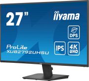 Image de iiyama ProLite écran plat de PC 68,6 cm (27") 3840 x 2160 pixels 4K Ultra HD LED Noir (XU2792UHSU-B6)