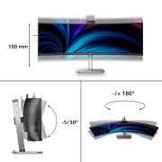 Image de Philips écran plat de PC 124,5 cm (49") 5120 x 1440 pixels Dual QHD LCD Gris (49B2U6903CH/00)