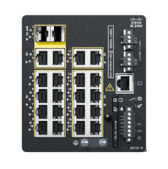 Image de Cisco Catalyst IE3100 Switch - Noir (IE-3100-18T2C-E)
