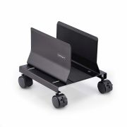 Image de StarTech.com Support Mobile pour Unité Centrale, Support Mobile pour Unité Centrale PC à Roulettes, Charge Maximale de 21kg, Chariot à Roulettes pour Ordinateur de Bureau, ... (CPUMOBILESTND)