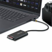 Image de StarTech.com Lecteur de Cartes USB-C CFexpress Type B, USB 10Gbps, Lecteur de Cartes Mémoire Portable, Adaptateur USB Type-C vers CF Express 2.0, Fonctionne avec Tou ... (1B-USB-C-CFE-ADAPTER)