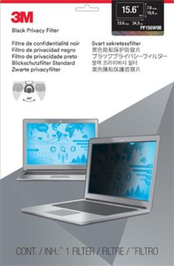 Image de 3M PF156W9B 39,6 cm (15.6") Ordinateur portable Filtre de confidentialité sans bords pour ordinateur (98044054264)