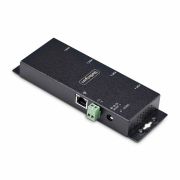 Image de StarTech.com Adaptateur Série vers Ethernet à 4 Ports, Serveur de Périphériques Série IP pour Périphériques RS232 Distants, Montage Mural/ Rail DIN, Boîtier Métalliqu ... (I43-SERIAL-ETHERNET)