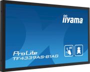 Image de iiyama écran plat de PC 108 cm (42.5") 3840 x 2160 pixels 4K Ultra HD LED Écran tactile Noir (TF4339AS-B1AG)