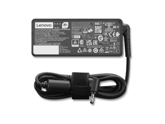 Image de Lenovo adaptateur de puissance & onduleur Intérieure 65 W Noir (4X21K07722)