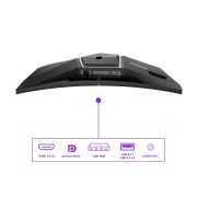 Image de AOC AGON PRO écran plat de PC 86,4 cm (34") 3440 x 1440 pixels Wide Quad HD QD-OLED Noir, Gris (AG346UCD)