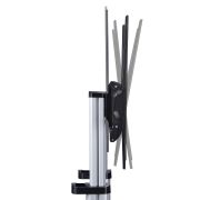 Image de StarTech.com Support TV à Roulettes pour Écrans Plats de 60 à 100 pouces jusqu'à 100 kg, Réglage en Hauteur par Manivelle, Support/Chariot Télé Mobile (1110C-MOBILE-TV-CART)