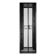 Image de APC Rack Netshelter SX Server, 2e génération, 48U, 2 258H x 750L x 1 200D mm, avec panneaux latéraux, noir (AR3357B2)
