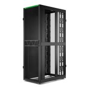 Image de APC Rack Netshelter SX Server, 2e génération, 48U, 2 258H x 750L x 1 200D mm, avec panneaux latéraux, noir (AR3357B2)