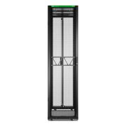 Image de APC Rack Netshelter SX Server, 2e génération, 48U, 2 258H x 600L x 1 200D mm, avec panneaux latéraux, noir (AR3307B2)