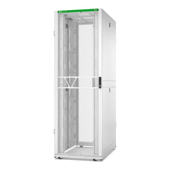 Image de APC Onduleur Netshelter SX, 2e génération, 48U, 2 258 H x 750 L x 1 200 P, avec panneaux latéraux, blanc (AR3357W2)