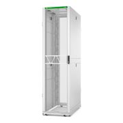 Image de APC Rack Netshelter SX Server, 2e génération, 48U, 2 258H x 600L x 1 200D mm, avec panneaux latéraux, blanc (AR3307W2)
