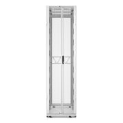 Image de APC Rack Netshelter SX Server, 2e génération, 48U, 2 258H x 600L x 1 200D mm, avec panneaux latéraux, blanc (AR3307W2)