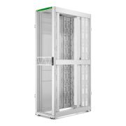 Image de APC Rack Netshelter SX Server, 2e génération, 48U, 2 258H x 600L x 1 200D mm, avec panneaux latéraux, blanc (AR3307W2)