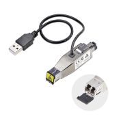 Image de StarTech.com Convertisseur de Média Fibre Gigabit vers Ethernet RJ45, Optique Monomode 10km/Multimode 800m, Alimenté par USB, Design Compact, Boîtier Métallique, Mic ... (D01ML55U-FIBER-MEDIA)