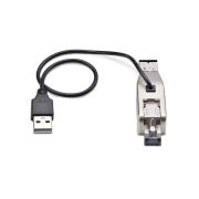 Image de StarTech.com Convertisseur de Média Fibre Gigabit vers Ethernet RJ45, Optique Monomode 10km/Multimode 800m, Alimenté par USB, Design Compact, Boîtier Métallique, Mic ... (D01ML55U-FIBER-MEDIA)