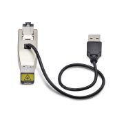 Image de StarTech.com Convertisseur de Média Fibre Gigabit vers Ethernet RJ45, Optique Monomode 10km/Multimode 800m, Alimenté par USB, Design Compact, Boîtier Métallique, Mic ... (D01ML55U-FIBER-MEDIA)