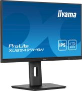 Image de iiyama ProLite écran plat de PC 60,5 cm (23.8") 1920 x 1080 pixels Full HD LED Noir (XUB2497HSN-B2)