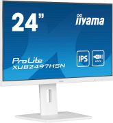 Image de iiyama ProLite écran plat de PC 60,5 cm (23.8") 1920 x 1080 pixels Full HD LED Blanc (XUB2497HSN-W2)