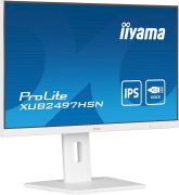 Image de iiyama ProLite écran plat de PC 60,5 cm (23.8") 1920 x 1080 pixels Full HD LED Blanc (XUB2497HSN-W2)