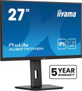 Image de iiyama ProLite écran plat de PC 68,6 cm (27") 1920 x 1080 pixels Full HD LED Noir (XUB2797HSN-B2)
