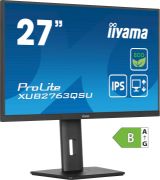 Image de iiyama ProLite écran plat de PC 68,6 cm (27") 2560 x 1440 pixels Quad HD LED Noir (XUB2763QSU-B1)