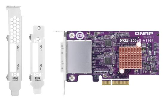 Image de QNAP carte et adaptateur d'interfaces Interne Mini-SAS (QXP-800ES-A1164)