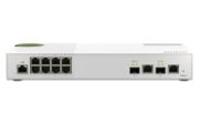 Image de QNAP commutateur réseau Géré L2 2.5G Ethernet (100/1000/2500) Gris, Blanc (QSW-M2108-2C)