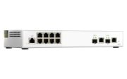 Image de QNAP commutateur réseau Géré L2 2.5G Ethernet (100/1000/2500) Gris, Blanc (QSW-M2108-2C)
