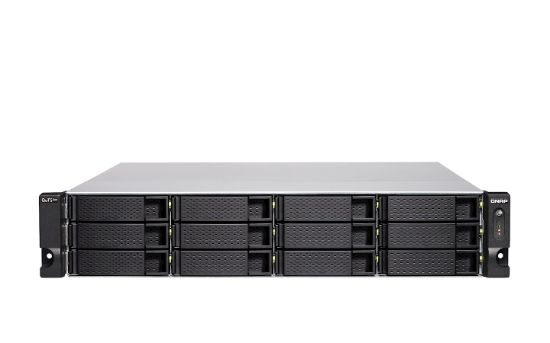 Image de QNAP TS-H1886XU-RP-R2 NAS Rack (3 U) Intel® Xeon® D D-1622 32 Go DDR4 0 To QuTS hero Noir, Gris (TS-H1886XU-RP-R2-D1622-32G)