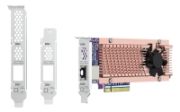 Image de QNAP Card QM2 carte et adaptateur d'interfaces Interne PCIe, RJ-45 (QM2-2P410G1T)