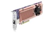 Image de QNAP Card QM2 carte et adaptateur d'interfaces Interne PCIe, RJ-45 (QM2-2P410G1T)