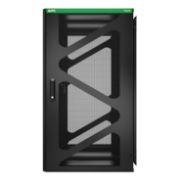 Image de APC NetShelter WX - Armoire de brassage murale 19 pouces, 24U/HE, profondeur 800 mm, montage latéral, montée (AR124SM)