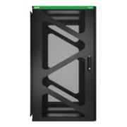 Image de APC NetShelter WX - Armoire de brassage murale 19 pouces, 24U/HE, profondeur 800 mm, montage latéral, montée (AR124SM)