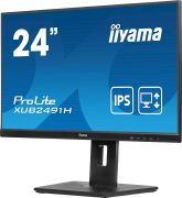 Image de iiyama ProLite écran plat de PC 60,5 cm (23.8") 1920 x 1080 pixels Full HD LED Noir (XUB2491H-B1)