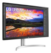 Image de LG écran plat de PC 81,3 cm (32") 3840 x 2160 pixels 4K Ultra HD LED Blanc (32UN650K-W)