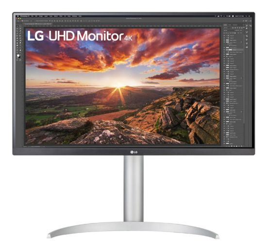 Image de LG écran plat de PC 68,6 cm (27") 3840 x 2160 pixels 4K Ultra HD LED Noir (27UP850K-W.AEU MONITOR)