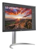 Image de LG écran plat de PC 68,6 cm (27") 3840 x 2160 pixels 4K Ultra HD LED Noir (27UP850K-W.AEU MONITOR)