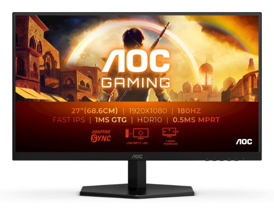 Image de AOC G4 écran plat de PC 68,6 cm (27") 1920 x 1080 pixels Full HD LCD Noir (27G42E)